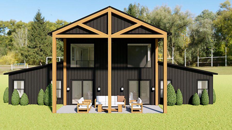 Wraparound Porch & Great Room — 3D Designs by DFC Home Improvement