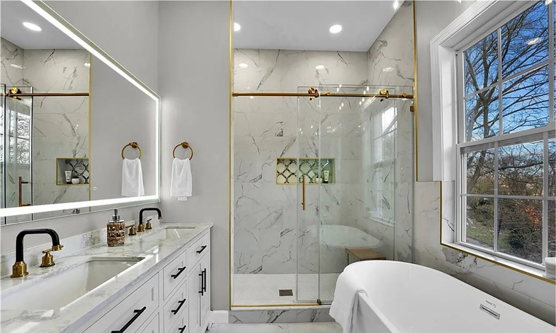 Bathroom renovation in Short Pump VA by DFC Home Improvement